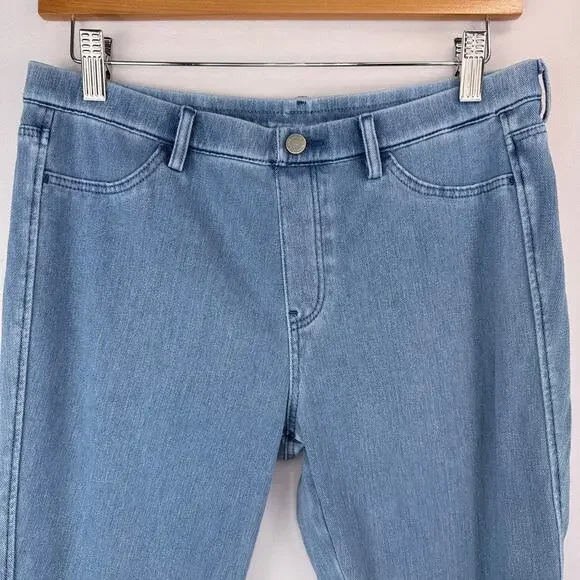 Uniqlo Ultra Stretch Denim Legging Pants Size L - Picture 2 of 7